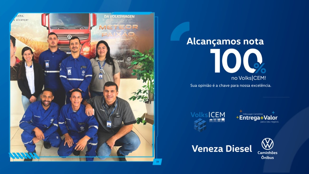 Nota 100% no Volks| CEM: A Veneza Diesel Garanhuns Brilha Mais uma Vez!